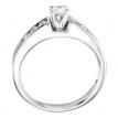 14K White Gold Qpid 1 Ct Diamond Bridal Ring Set