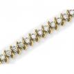 14K Yellow Gold Diamond Bracelet