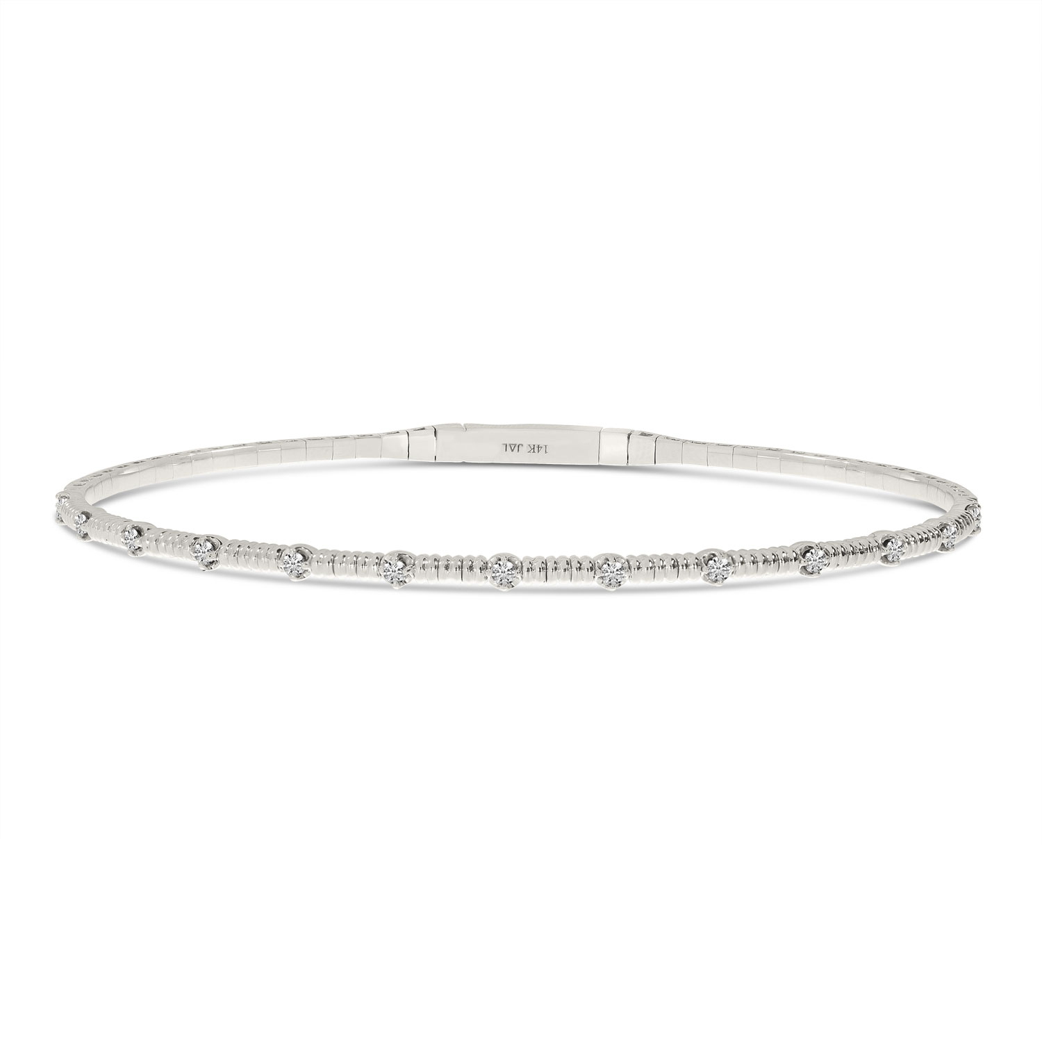 Fantastic Double Row Flexible bangle Diamond Bracelet | Holliday Jewelry |  Klamath Falls, OR