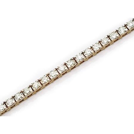 14K Yellow Gold Diamond Bracelet