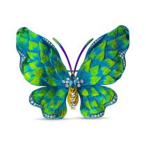 Titanium Ombre Butterfly Brooch