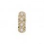 14 Karat Gold Pearl Slide