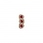 14 Karat Gold Ruby Slide