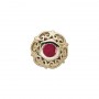 14 Karat Gold Ruby Slide