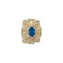 14 Karat Gold Sapphire Slide