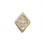 14 Karat Gold Diamond Slide