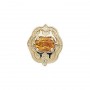 14 Karat Gold Citrine Slide