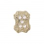 14 Karat Gold Pearl Slide