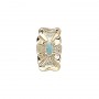 14 Karat Gold Opal Slide