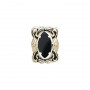 14 Karat Gold Onyx Slide