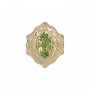 14 Karat Gold Peridot Slide