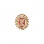 14 Karat Gold Cameo Slide