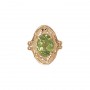 14 Karat Gold Peridot Slide