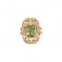 14 Karat Gold Peridot Slide