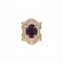 14 Karat Gold Amethyst Slide