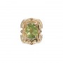 14 Karat Gold Peridot Slide