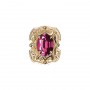 14 Karat Gold Rhodolite Garnet Slide