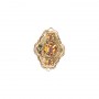 14 Karat Gold Citrine Slide