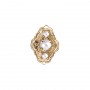 14 Karat Gold Pearl Slide