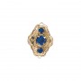 14 Karat Gold Sapphire Slide