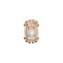 14 Karat Gold Opal Slide