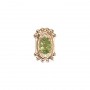 14 Karat Gold Peridot Slide