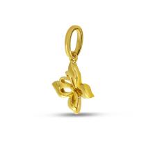 14K Yellow Gold Butterfly Pendant