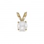 14k Yellow Gold Pearl Pendant