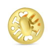 14K Yellow Gold Synthetic Citrine Hushabye Pendant