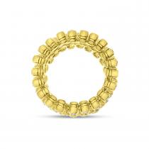 14K Yellow Gold Diamond Convertible Bracelet to Ring