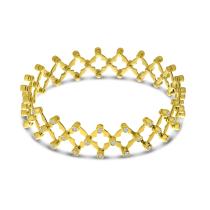 14K Yellow Gold Diamond Convertible Bracelet to Ring