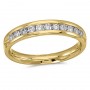 14K Yellow Gold Diamond Diamond Band Ring