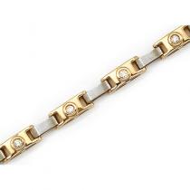 14K Yellow Gold Diamond Bracelet
