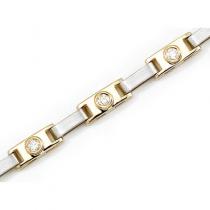 14K Yellow Gold Diamond Bracelet