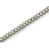 14K White Gold Diamond Bracelet