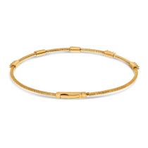 14K Rose Gold Flexible Diamond Bracelet