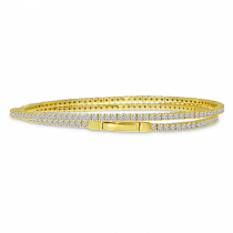 14K Yellow Gold Double Wrap Bracelet