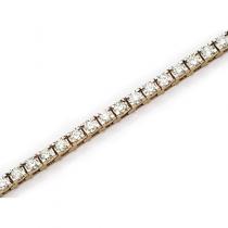 14K Yellow Gold Diamond Bracelet